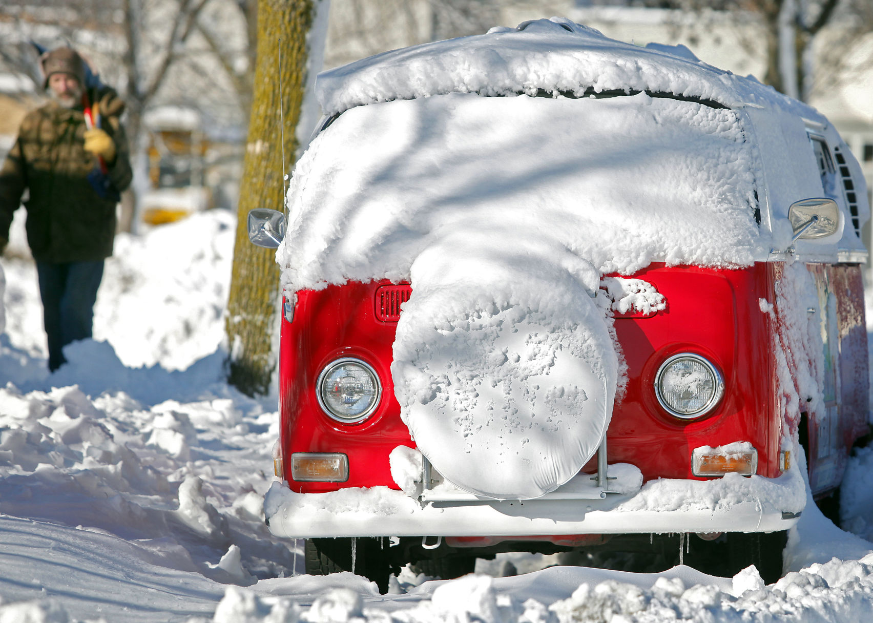 Aftermath of December 2012 blizzard